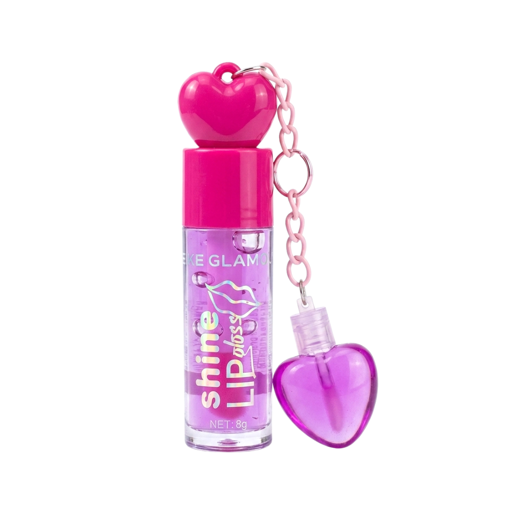 LIP GLOSS DOBLE SHINE MEIKE GLAMOUR