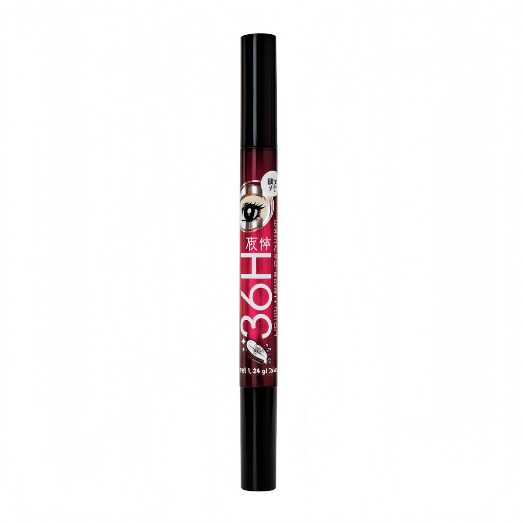 DELINEADOR DE OJOS DOBLE CON SELLO 36H
