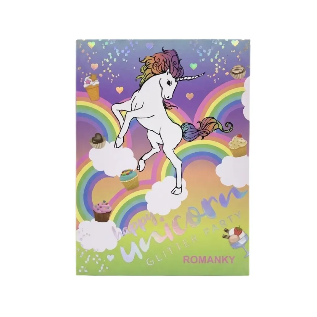[205130] PALETA DE SOMBRA GLITTERS ROMANKY