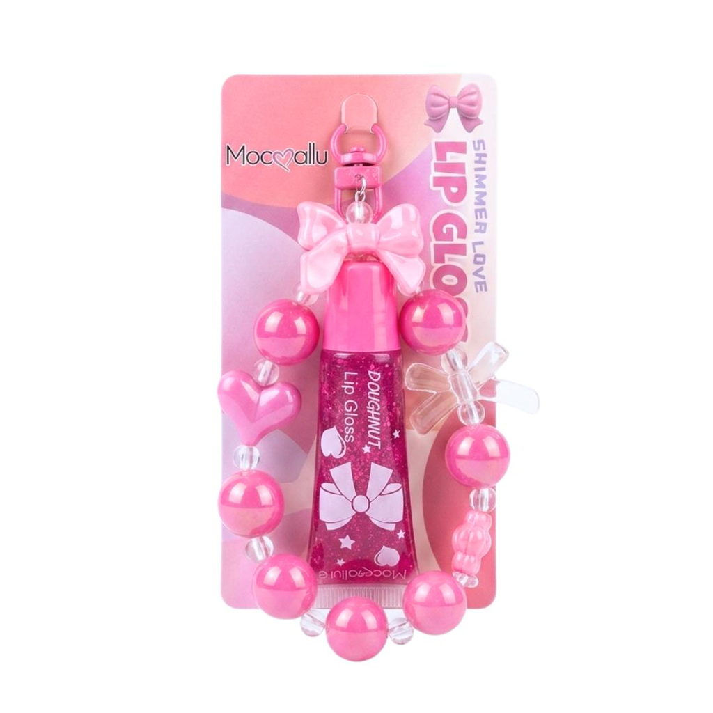 [MOC2143] LIP GLOSS CON CHARM DOUGHNUT MOCMALLURE *