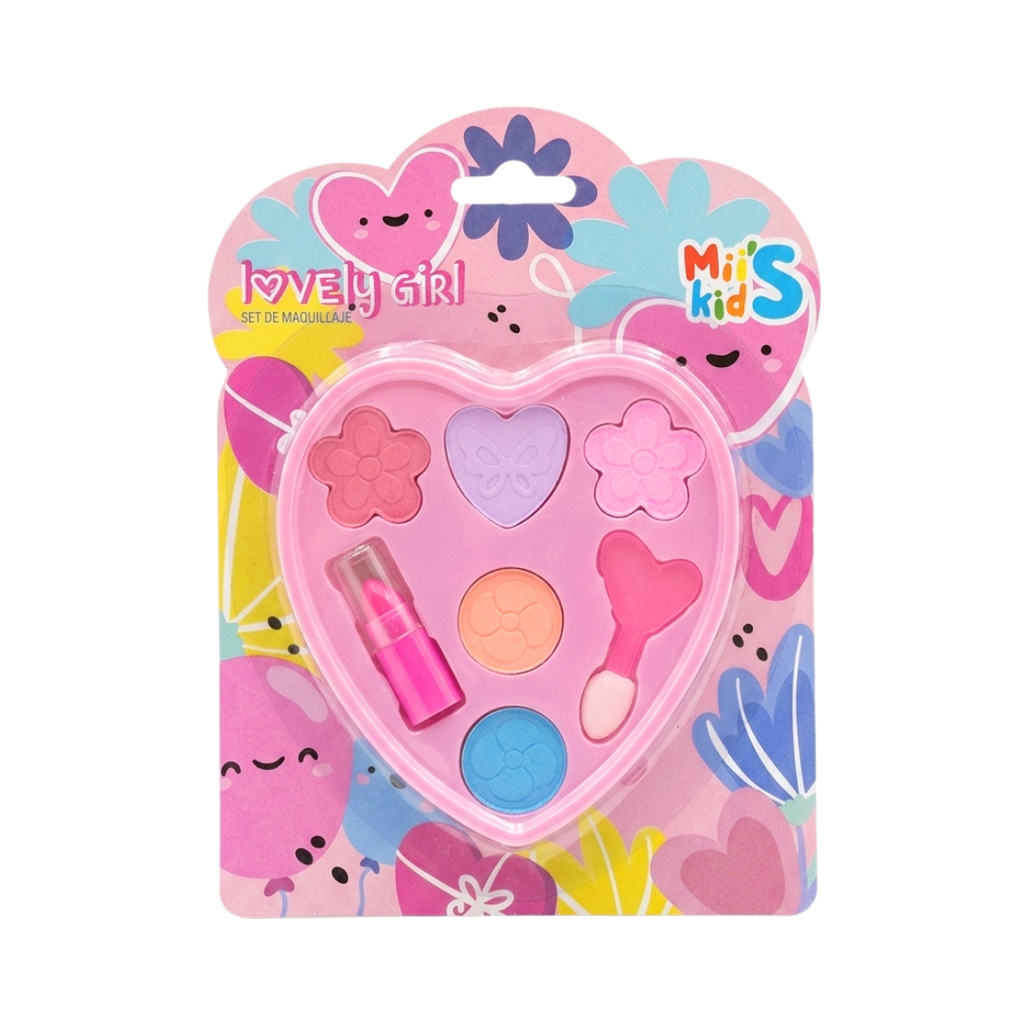 KIT DE MAQUILLAJE PARA NIÑA LOVELY GIRL