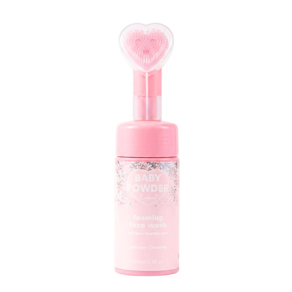 ESPUMA FACIAL LIMPIADORA BABY POWDER LUENCO