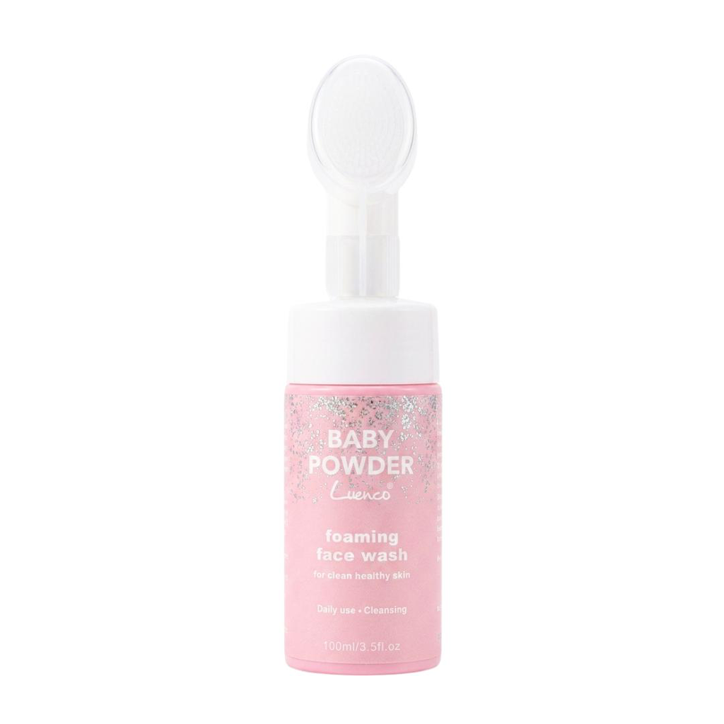 ESPUMA LIMPIADORA FACIAL BABY POWDER LUENCO