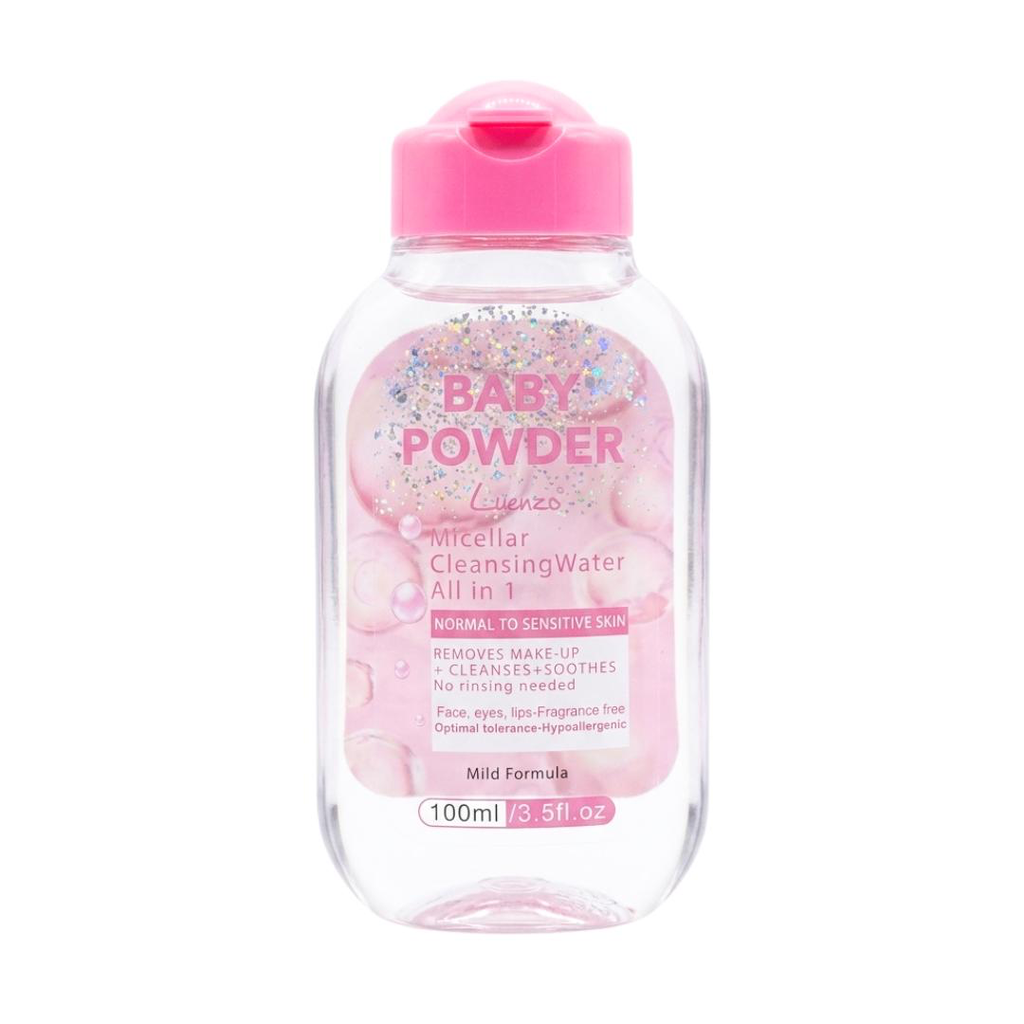 AGUA MICELAR TODO EN UNO BABY POWDER LUENCO