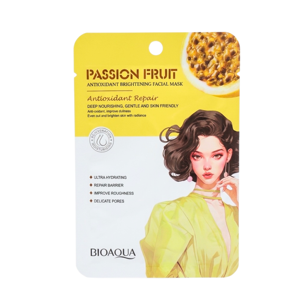 MASCARILLA EN VELO DE MARACUYÁ BIOAQUA