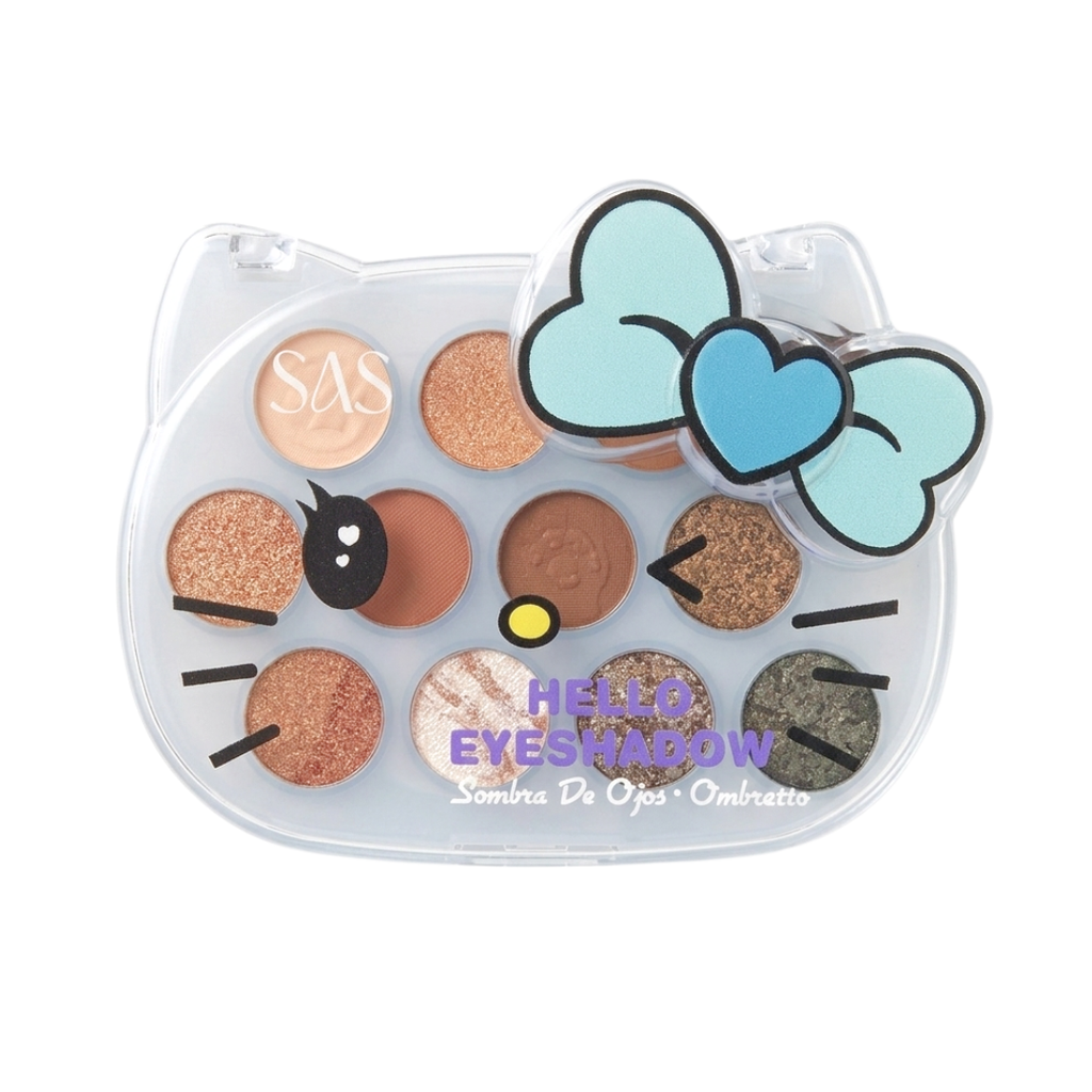 [SAF051A] PALETA DE SOMBRAS HELLO KITTY SAS#