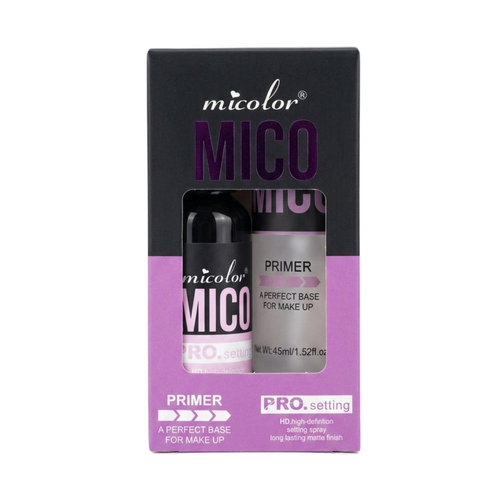 KIT DE SPRAY FIJADOR Y PRIMER FACIAL MICOLOR