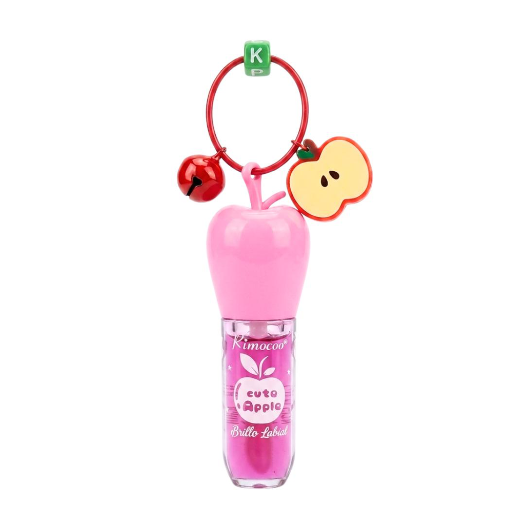 LIP GLOSS CUTE APPLE CON CHARM RIMOCOO *