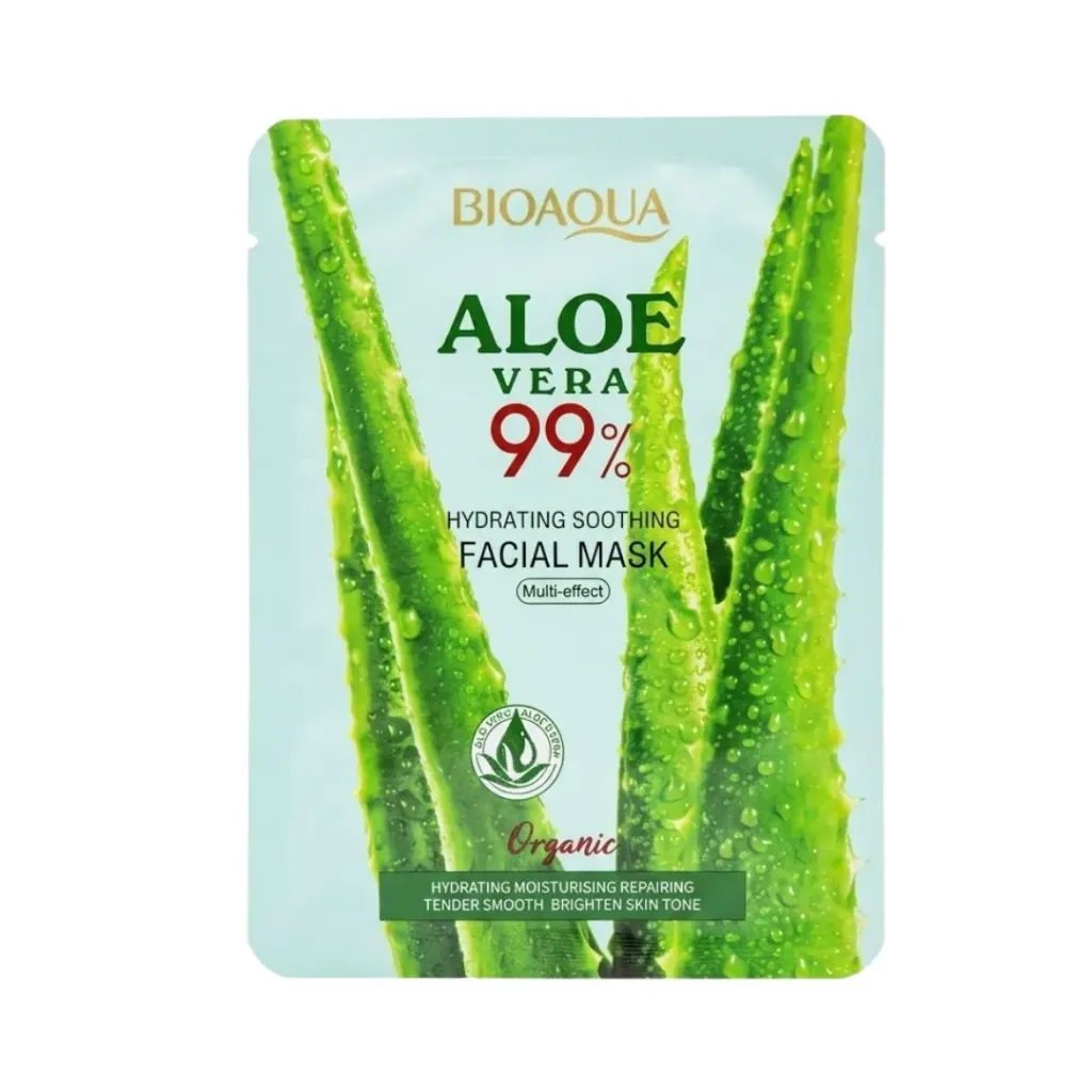 MASCARILLA EN VELO ALOE VERA BIOAQUA