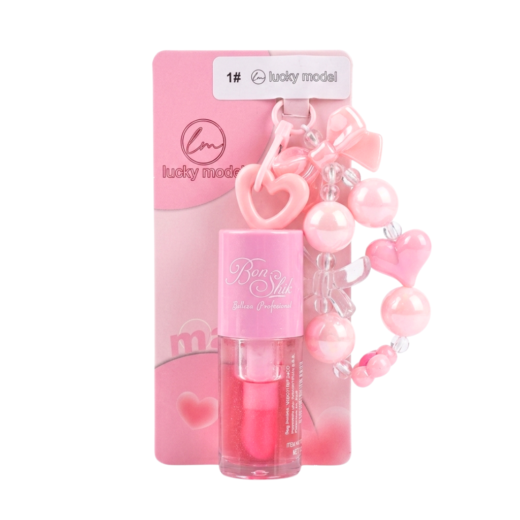 LIP GLOSS LLAVERO LUCKY MODEL