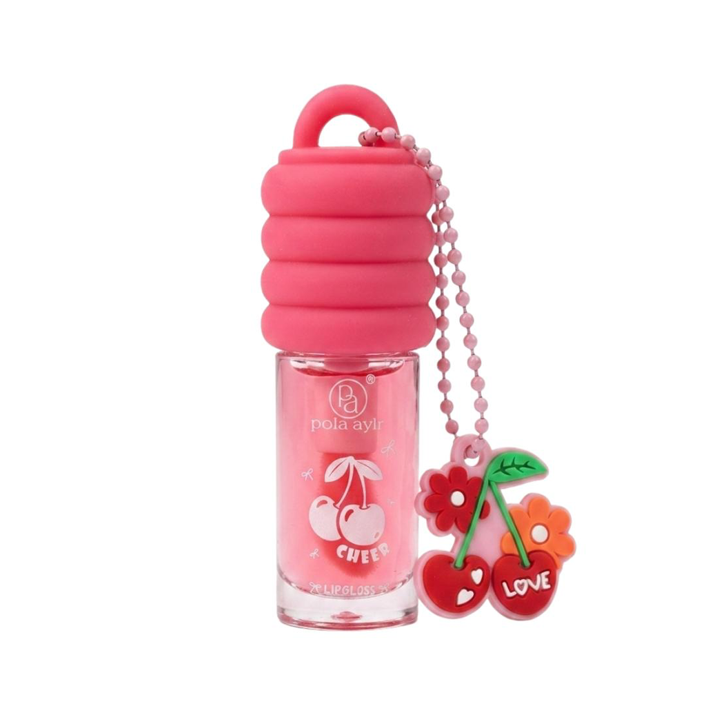 LIP GLOSS CON LLAVERO CHEER POLA AYLR