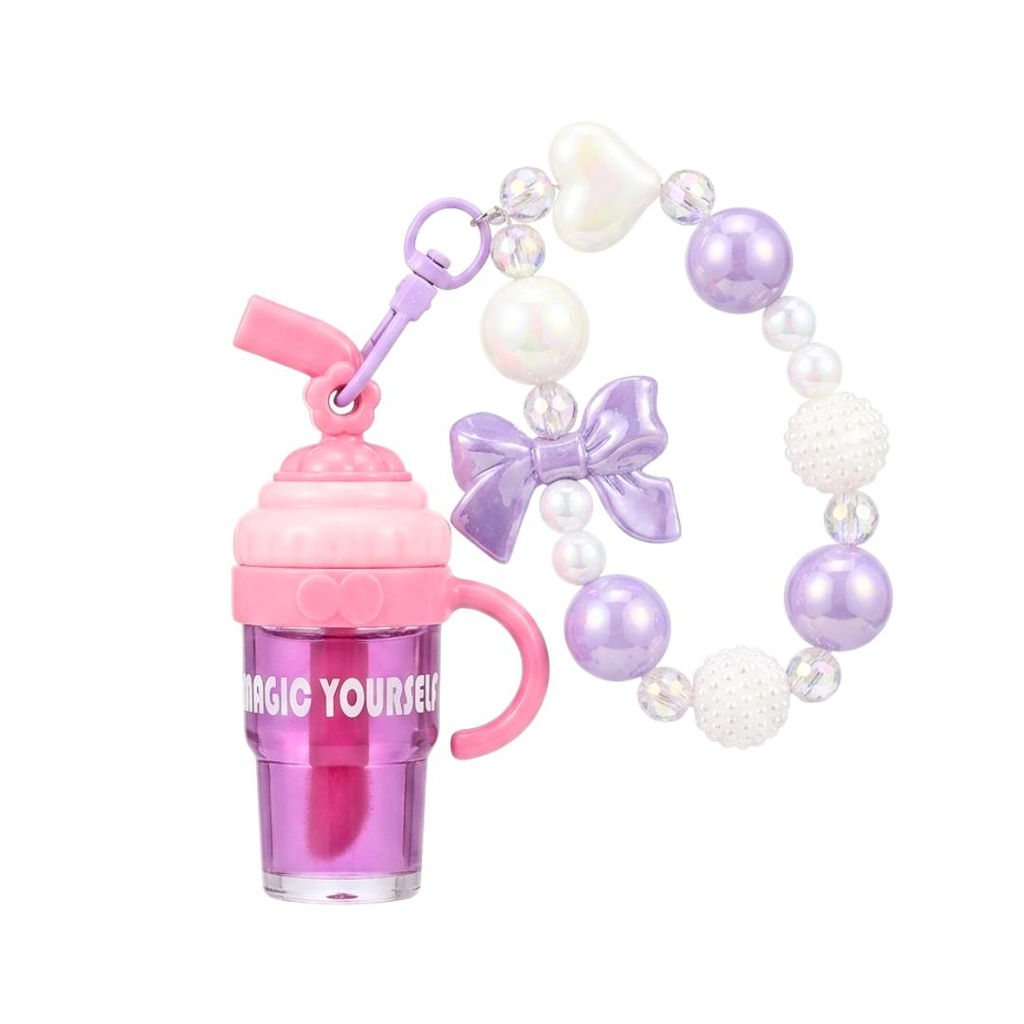 LIP GLOSS CON LLAVERO FRESH JUICE  MAGIG YOUR LIFE *