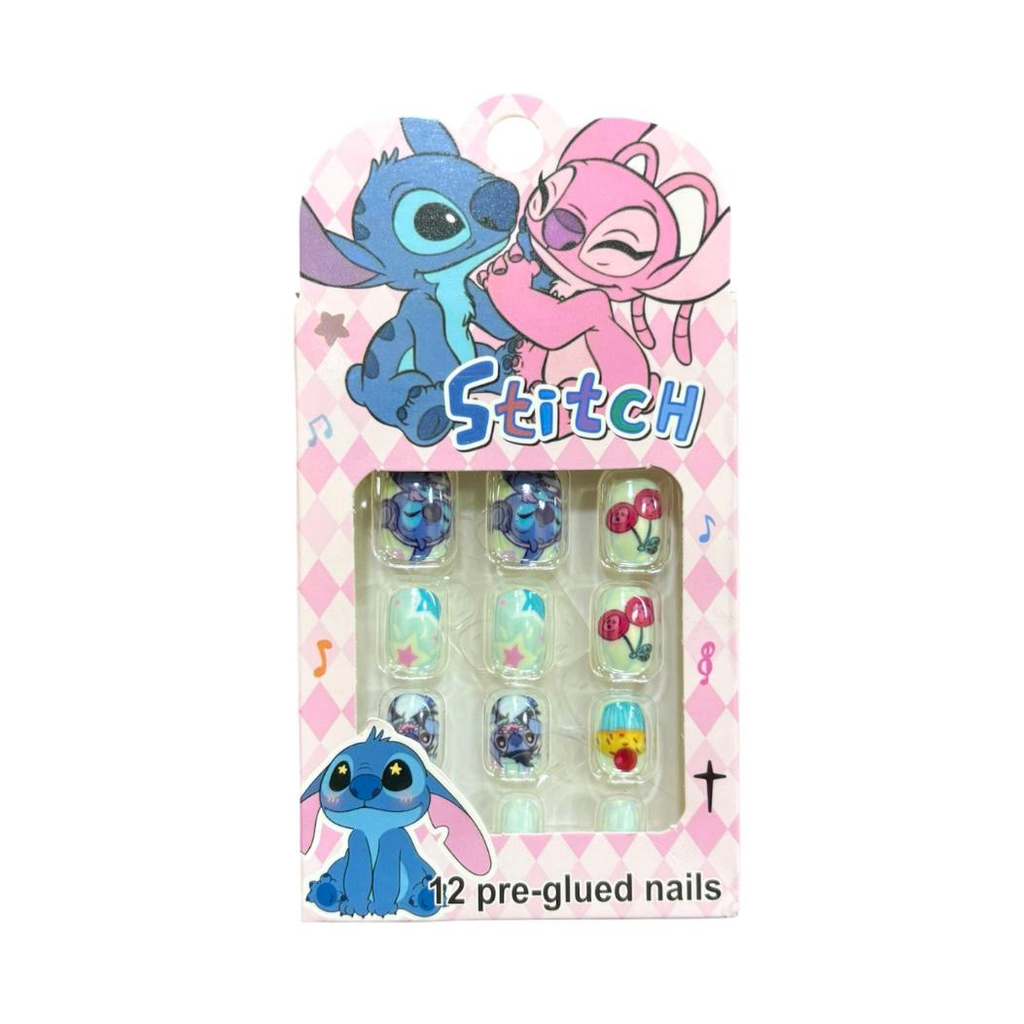 KIT DE UÑAS PRESS ON STITCH#