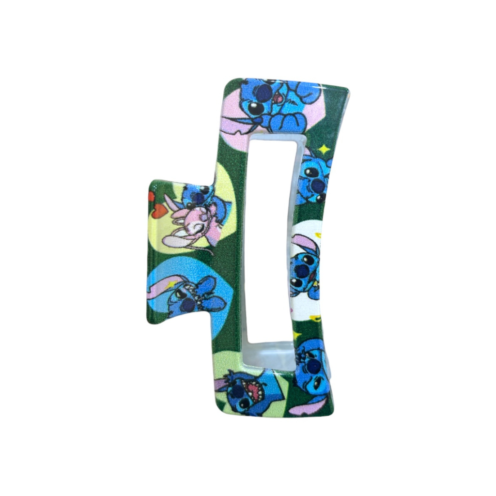 CLIP PARA CABELLO STITCH Y ANGEL