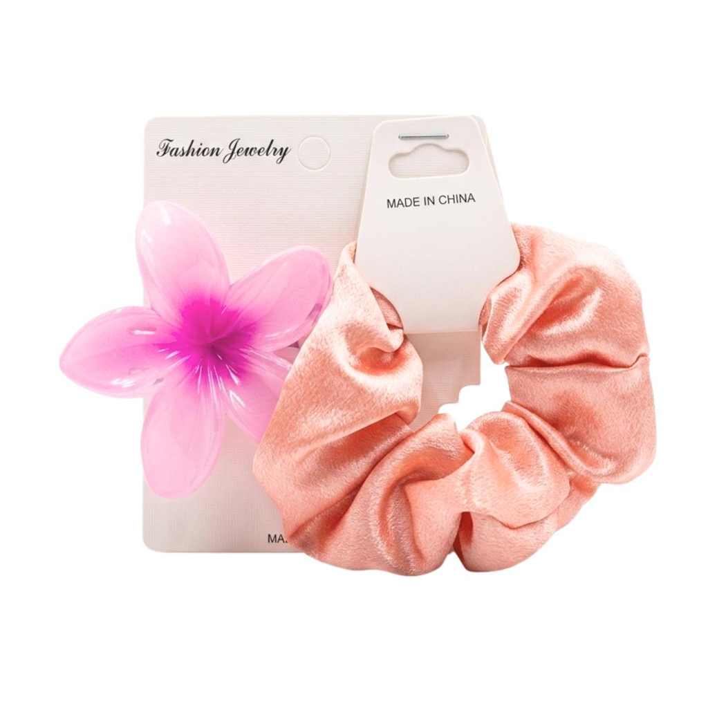 KIT DE CLIP PARA CABELLO + DONA DE SATIN#