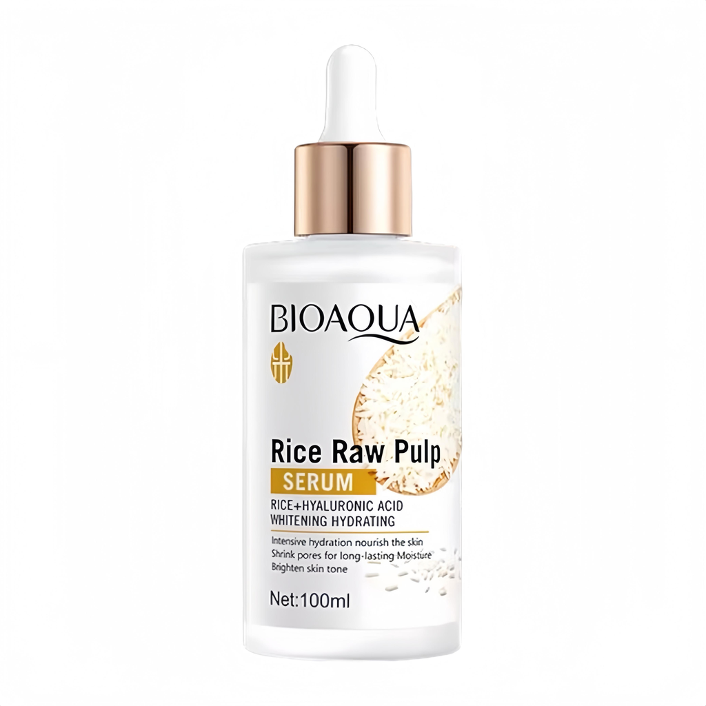 SUERO FACIAL HIDRATANTE CON EXTRACTO DE ARROZ BIOAQUA 100 ML