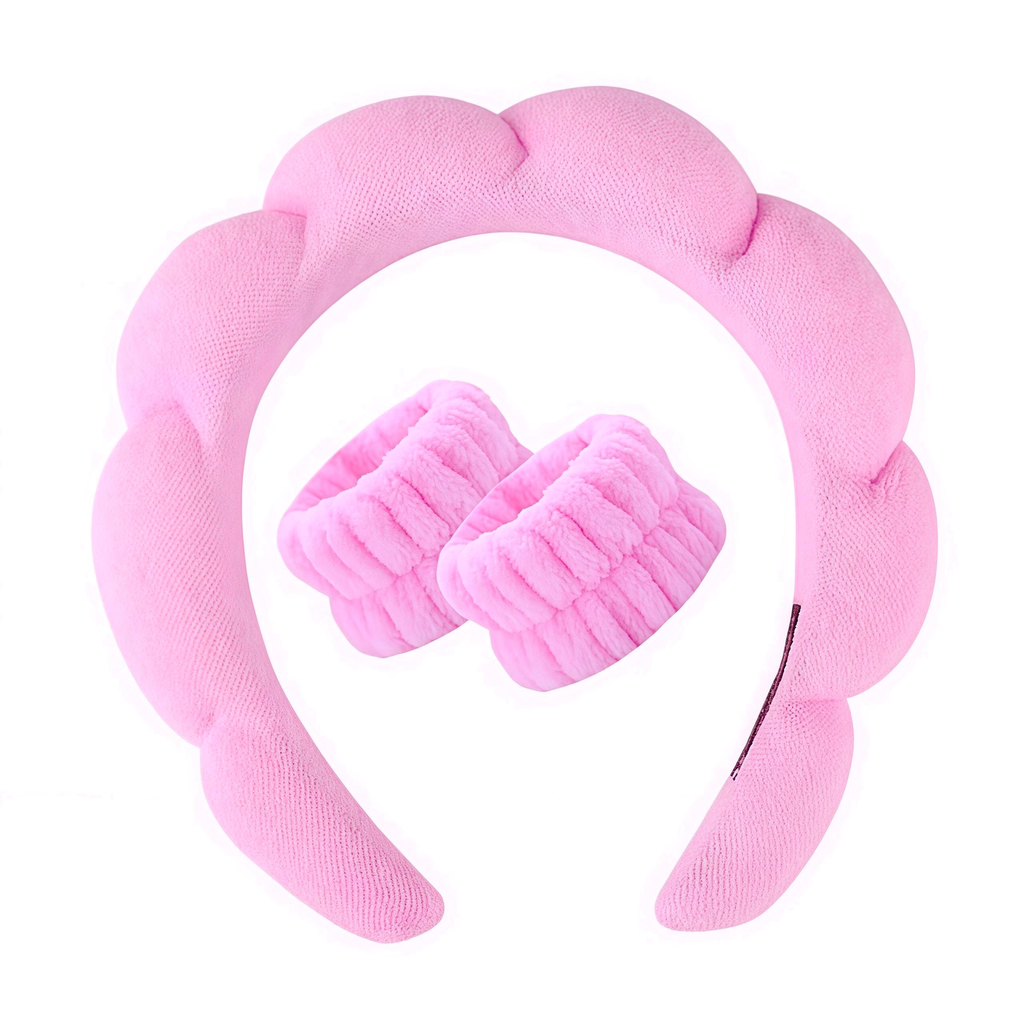 DIADEMA DE MAQUILLAJE + MUÑEQUERAS