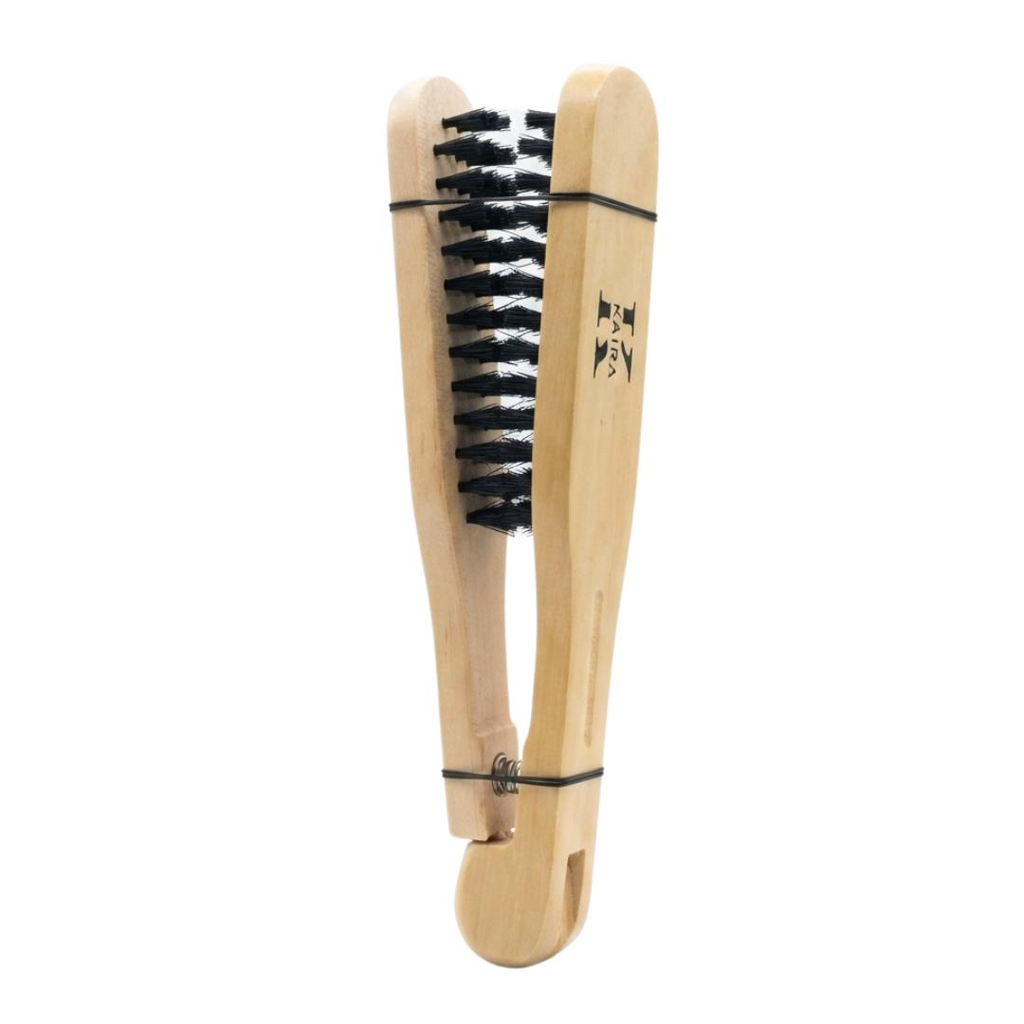 [HC0162] CEPILLO EN MADERA PARA PLANCHAR CABELLO