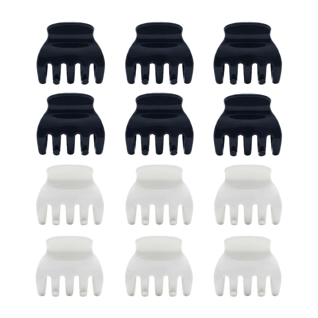 [HC0426] KIT DE GANCHOS BLANCO Y NEGRO