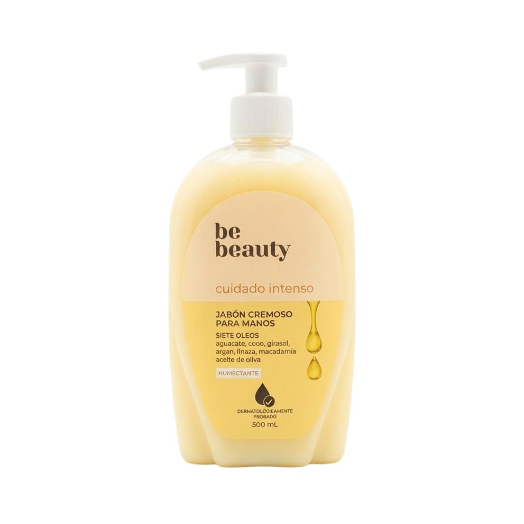 [7704269894785] JABÓN CREMOSO PARA MANOS BE BEAUTY