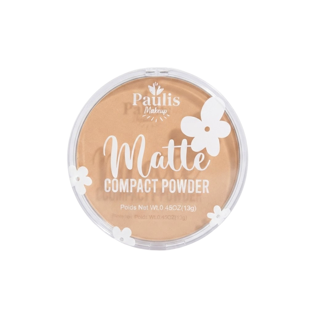 [PM7222-1] POLVO COMPACTO MATTE PAULIS MAKEUP (TONO 1)