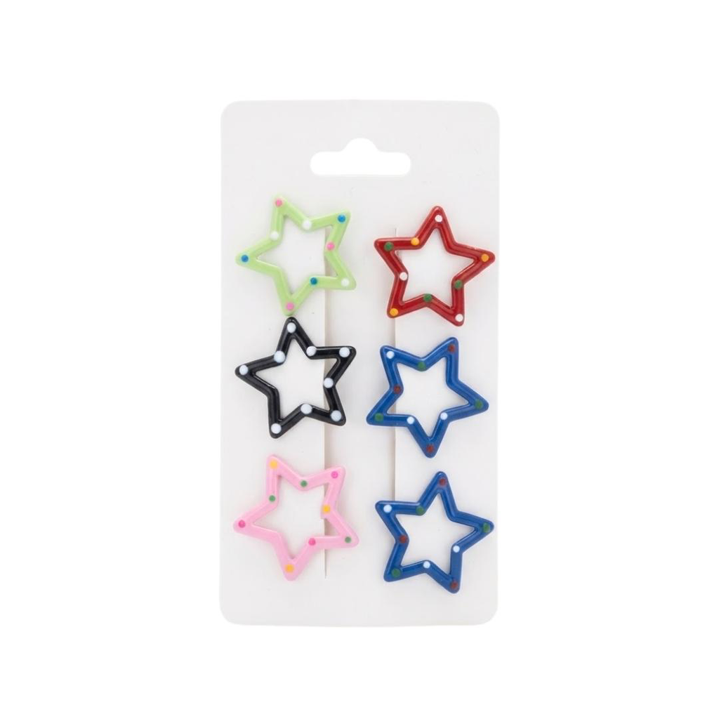 [PUNTOS] KIT DE GANCHOS ESTRELLAS CON PUNTOS