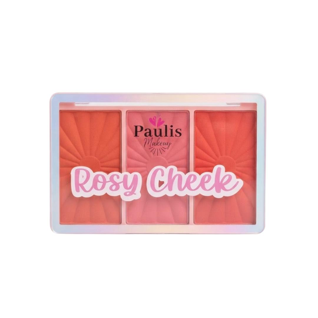 [PM8057] PALETA DE RUBORES ROSY CHEEK X3 PAULIS
