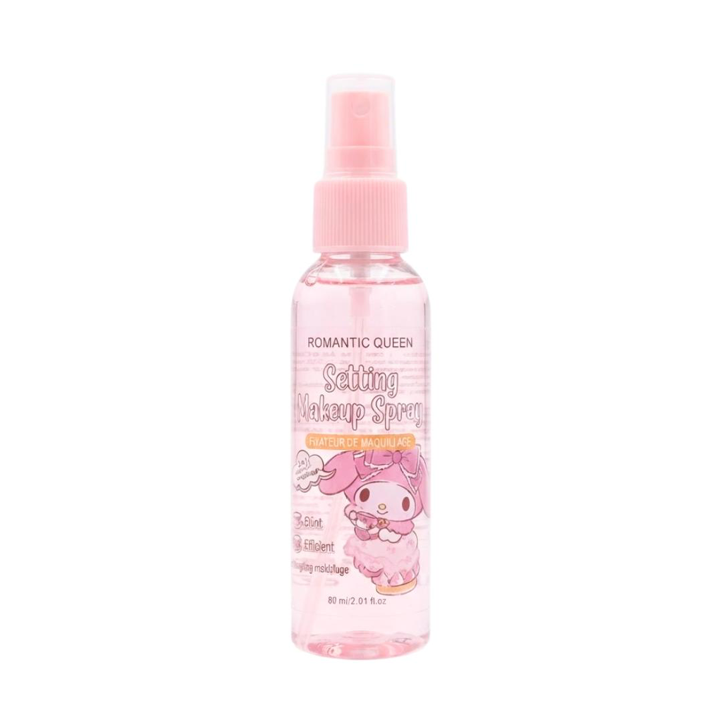 [D185] SPRAY FIJADOR DE MAQUILLAJE MY MELODY ROMANTIC QUEEN