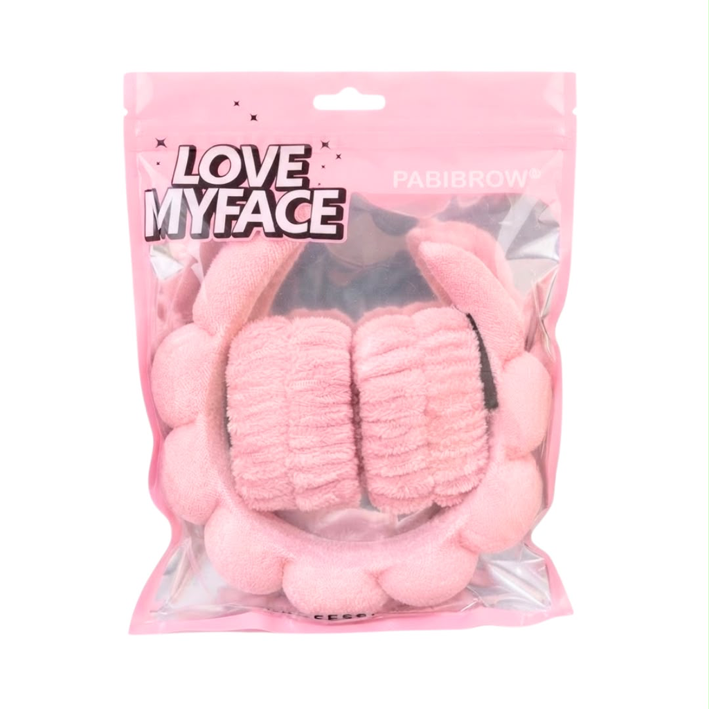 [HC0733] DIADEMA DE MAQUILLAJE NUBE + MUÑEQUERAS