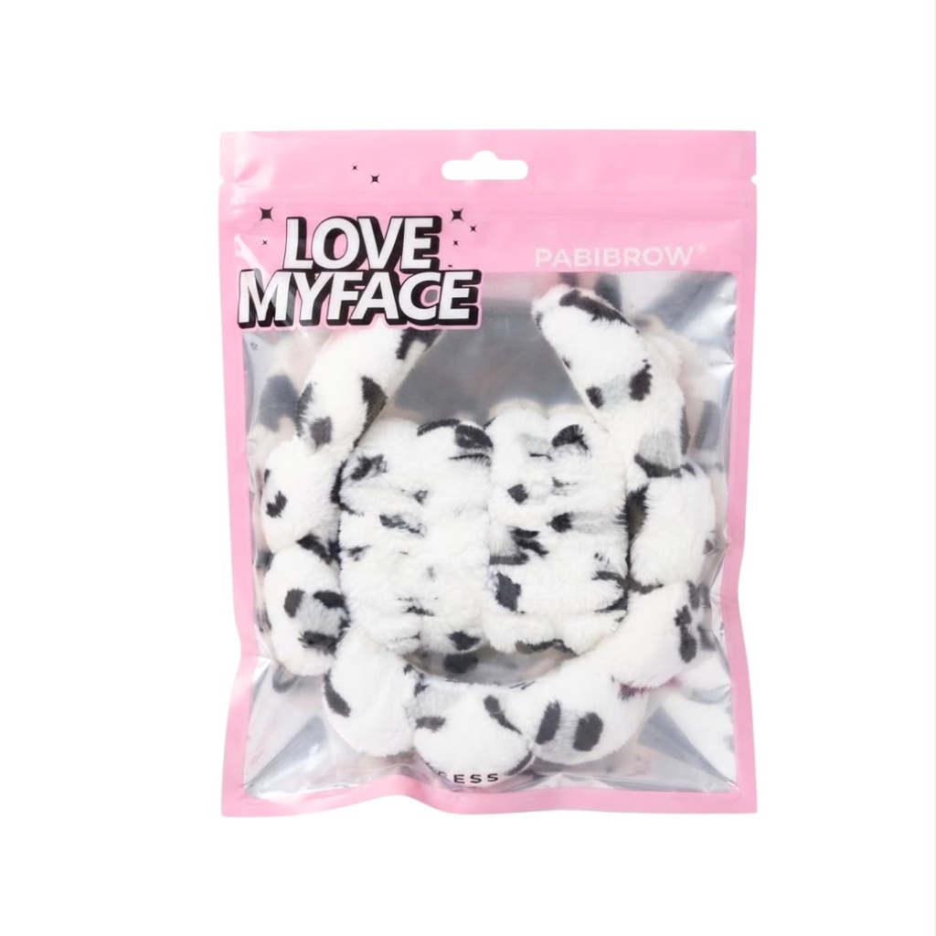 [HC0734] DIADEMA DE MAQUILLAJE ANIMALPRINT + MUÑEQUERAS