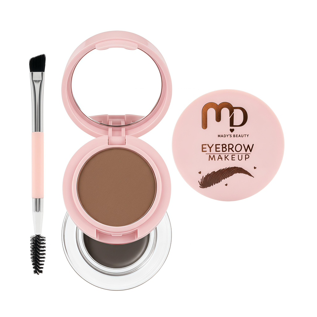 KIT DE CEJAS SOMBRA, BETUN Y BROCHA