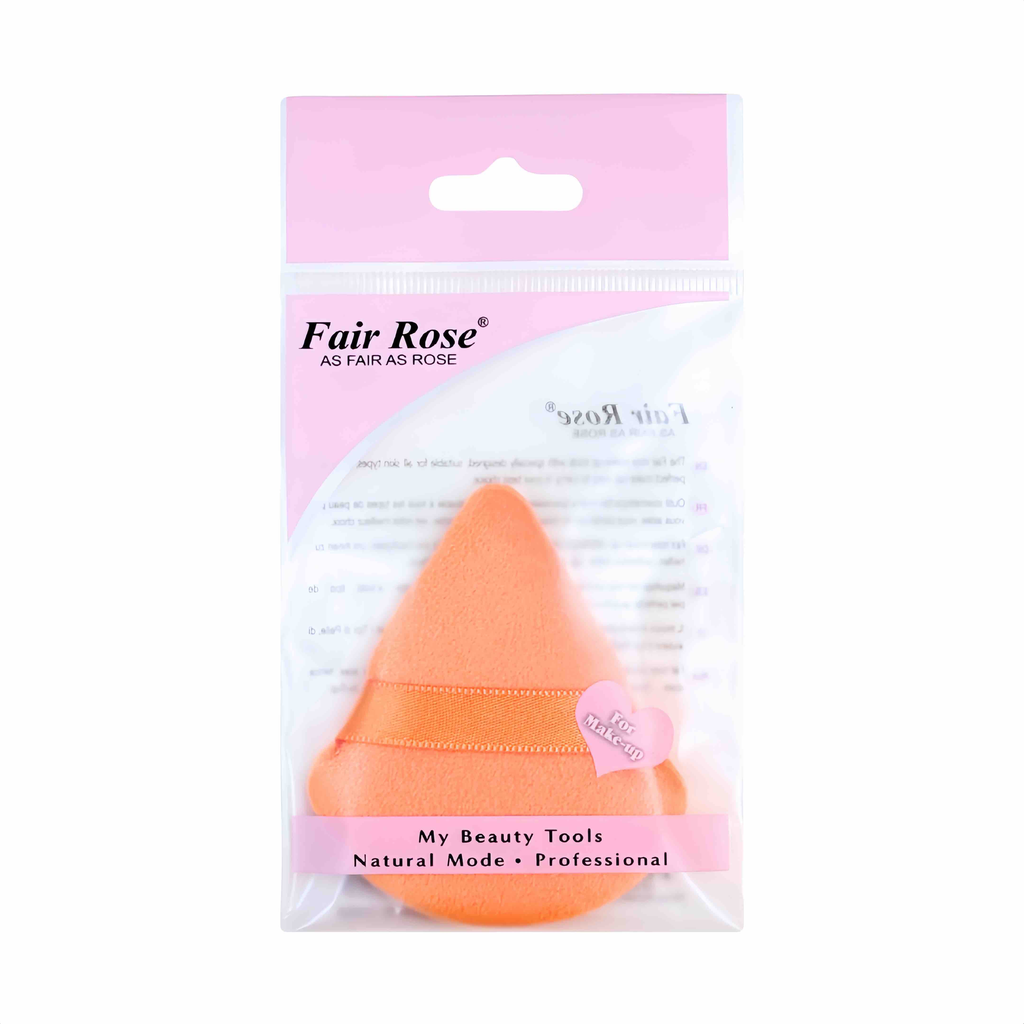 BORLA ATERCIOPELADA PARA POLVO FAIR ROSE