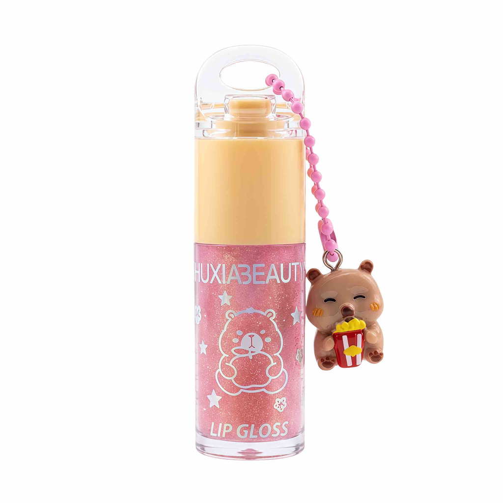 LIP GLOSS CON LLAVERO HUXIA BEAUTY