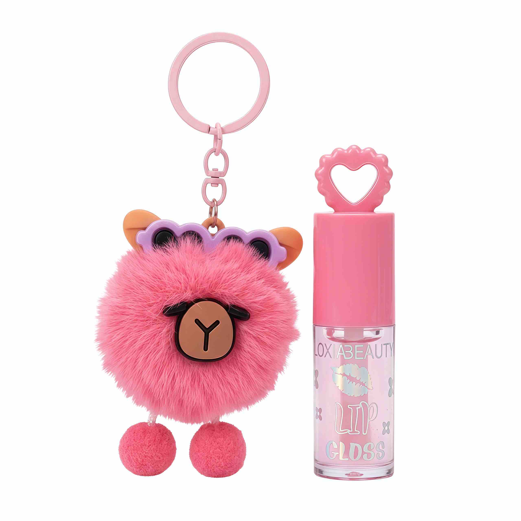 LIP GLOSS CON LLAVERO HUXIA BEAUTY