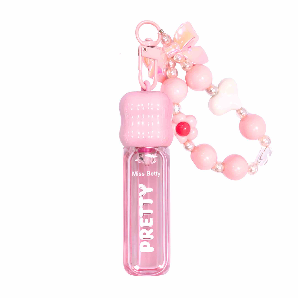 LIP GLOSS CON LLAVERO PRETTY MISS BETTY