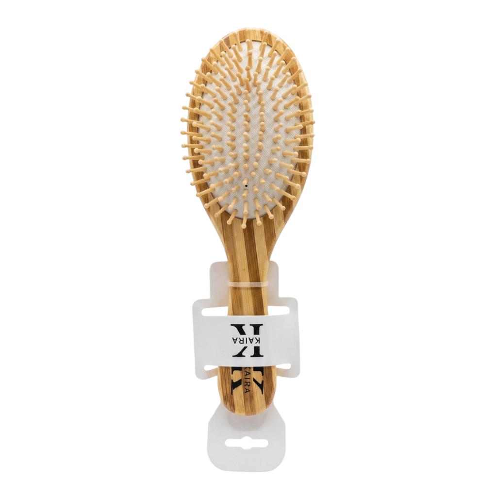 [HC066] CEPILLO DE BAMBU REDONDO KAIRA