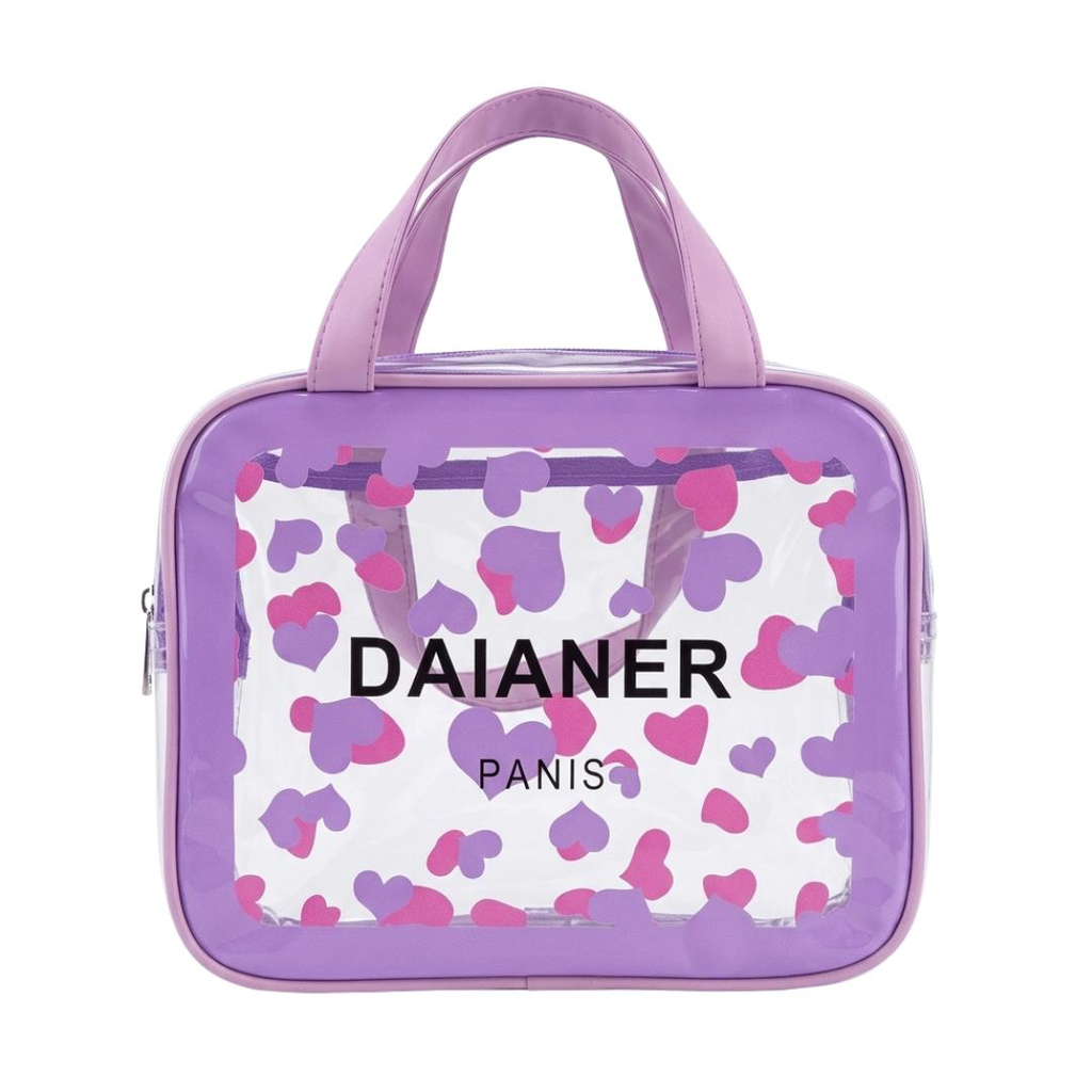 COSMETIQUERA TRANSPARENTE DAIANER PANIS