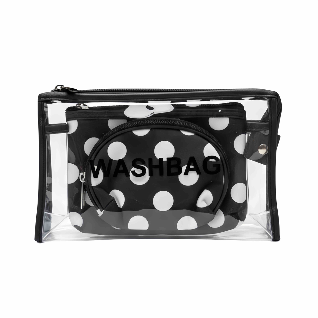TRÍO DE COSMETIQUERAS "WASHBAG"