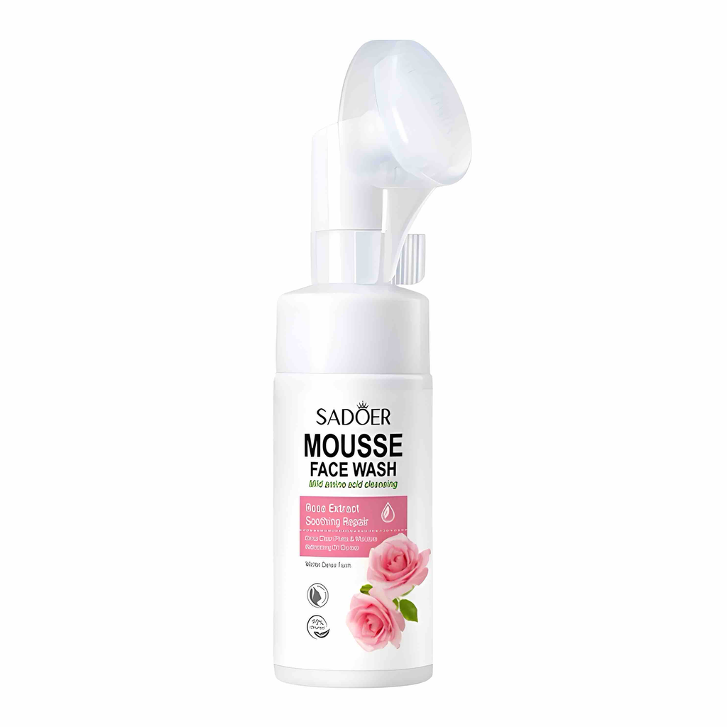 ESPUMA LIMPIADORA CON EXTRACTO DE ROSAS SADOER