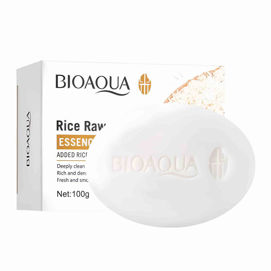 JABÓN FACIAL EN BARRA EXTRACTO DE ARROZ BIOAQUA