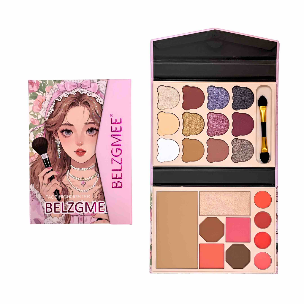 PALETA DE SOMBRAS MULTIUSO BELZGMEE