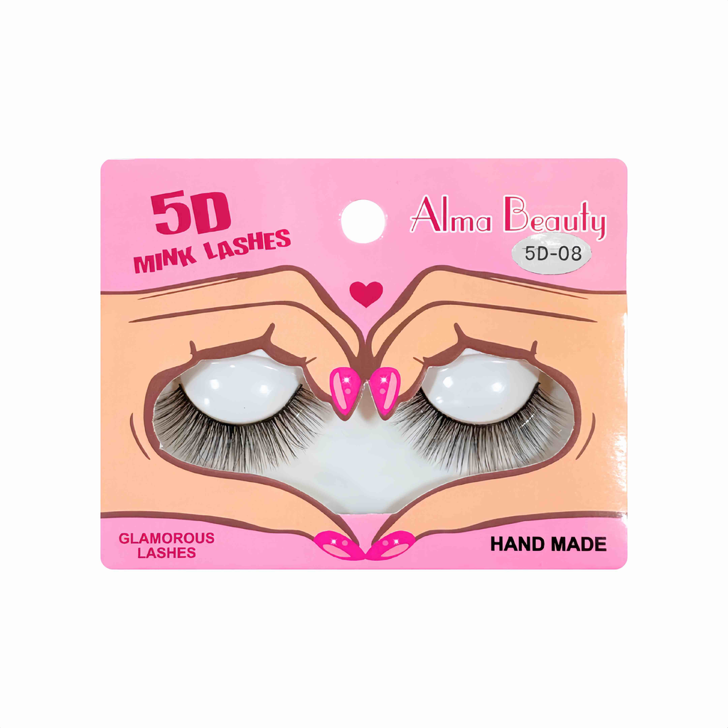 PESTAÑAS POSTIZAS 5D ALMA BEAUTY