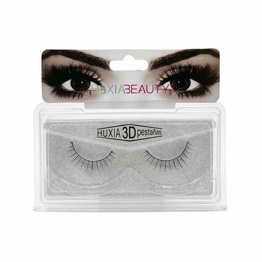 PESTAÑAS POSTIZAS 3D HUXIA BEAUTY