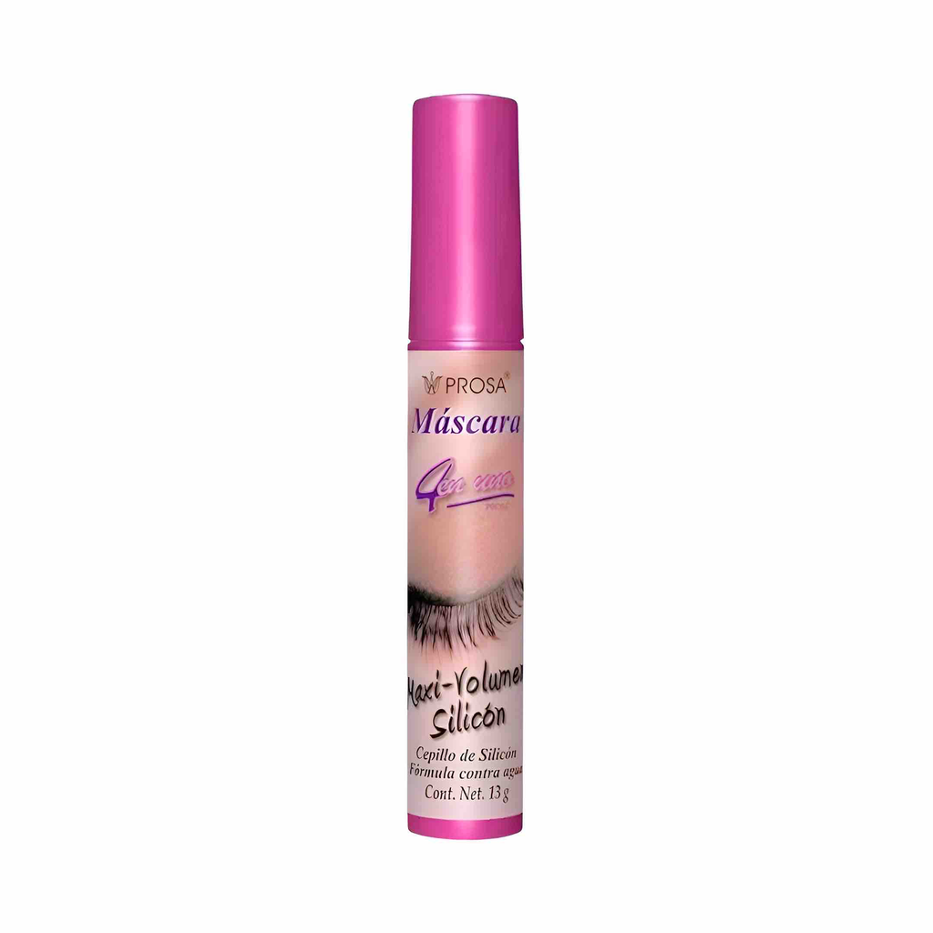 [7501734430147] MASCARA DE PESTAÑAS MAXI-VOLUMEN SILICÓN PROSA
