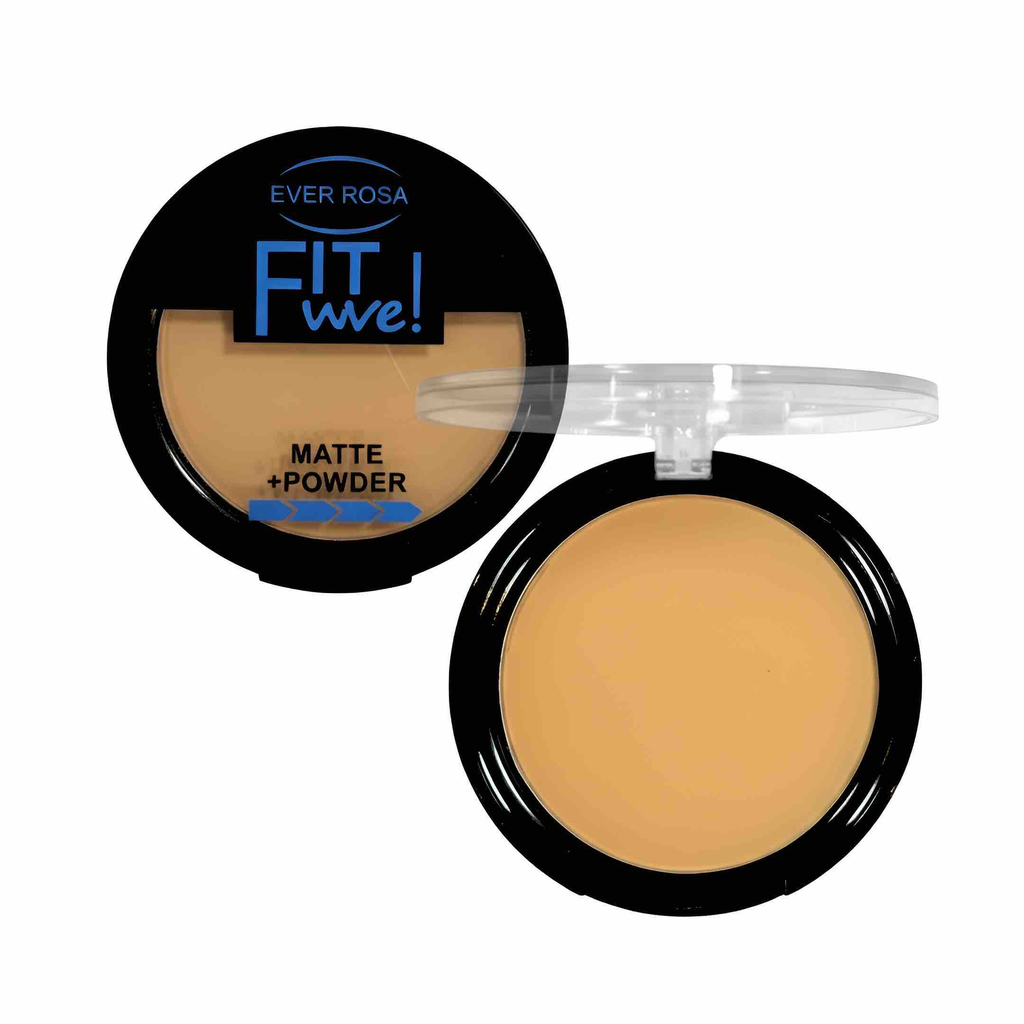 POLVO COMPACTO MATTE "FIT ME!" EVER ROSA