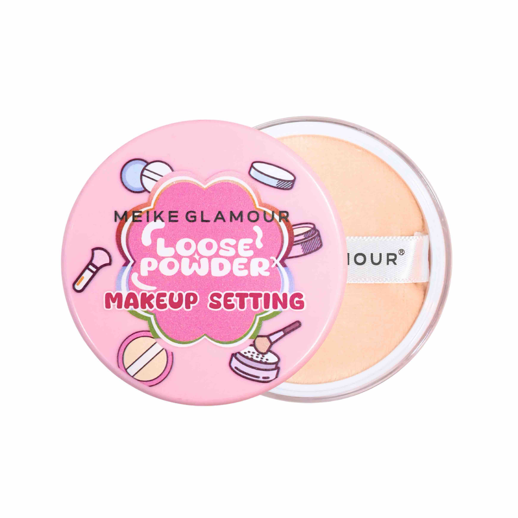 POLVO SUELTO TRASLÚCIDO MEIKE GLAMOUR
