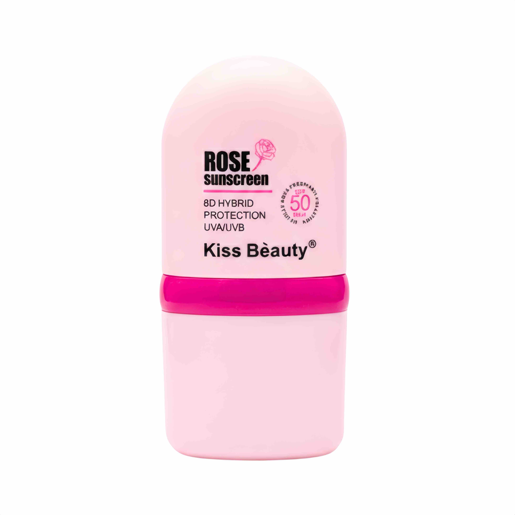 PROTECTOR SOLAR CON EXTRACTO DE ROSAS KISS BEAUTY