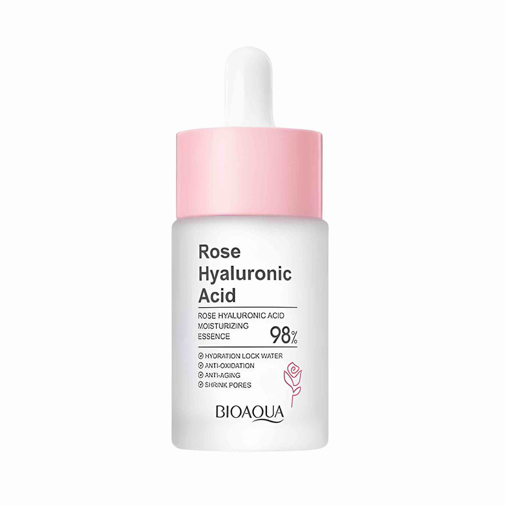 SUERO FACIAL DE ROSAS Y ÁCIDO HIALURÓNICO BIOAQUA