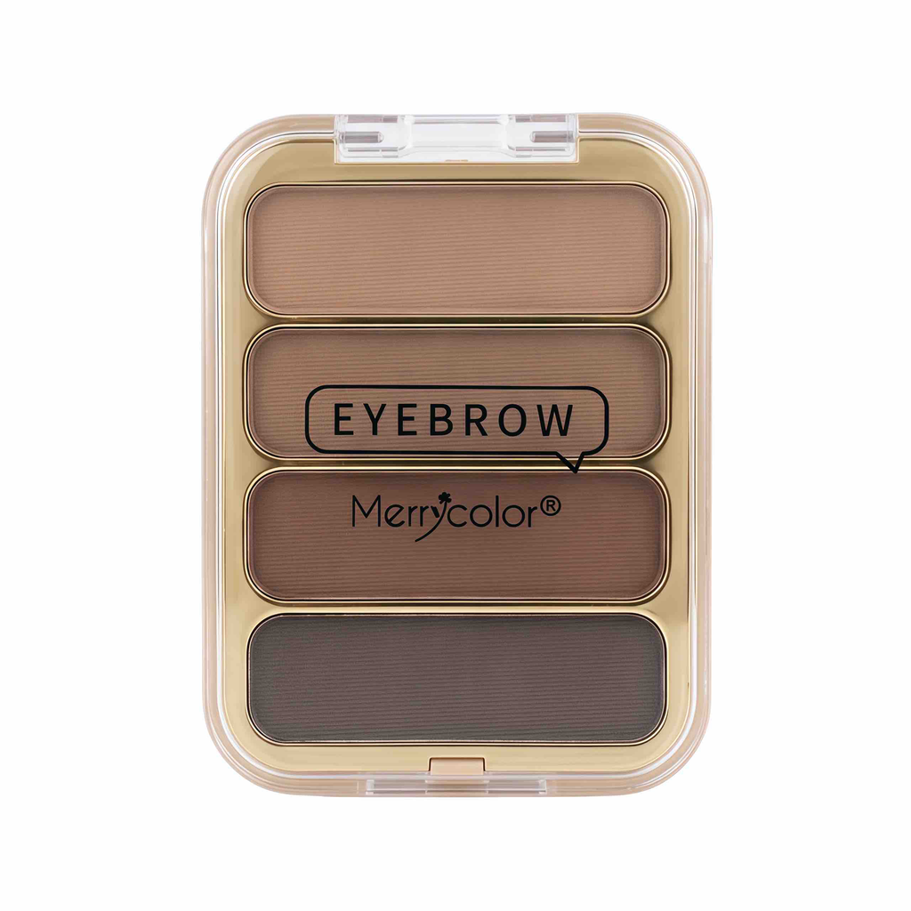 KIT DE CEJAS X4 SOMBRAS MERRY COLOR