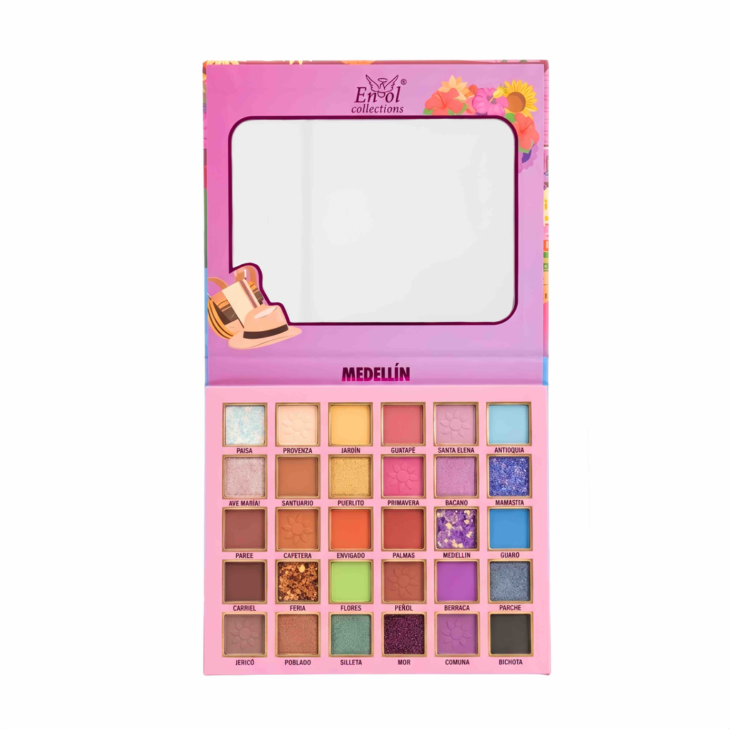 PALETA DE SOMBRAS MEDELLÍN ENGOL COLLECTIONS